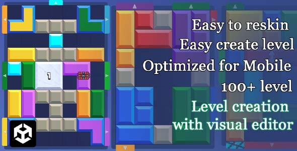 Color Block Jam 2D Unity Source Code